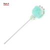 Short Cute Plush Ball Cat Teaser Paw Stick Wand Kitten Toy Pet Supplies