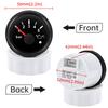 52mm Oil Pressure Gauge 0-5bar/0-10bar With Oil Pressure Sensor Red Backlight  Car Digital pointer for Car Boat Marine