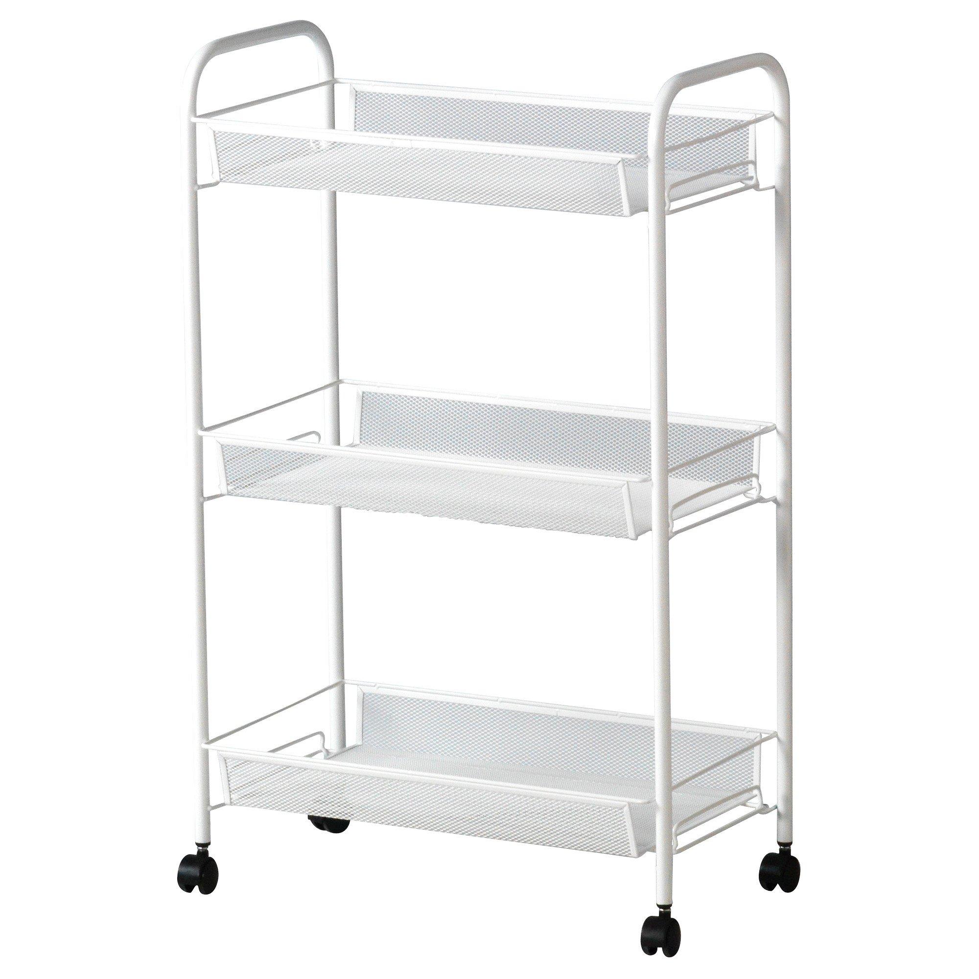 

IKEA HORNAVAN Тележка белая белый