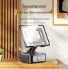 All-in-One Bluetooth Speaker & Tablet Stand with Rotating, Folding Design for Desktop Live Streaming