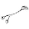 Face Ridged Roller Alloy Facial Acupuncture Roller Dual Head Promote Absorption Lifting Massager