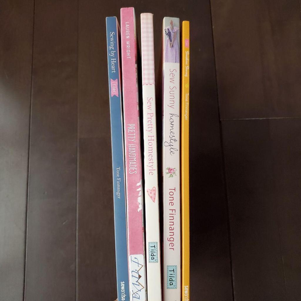 [USED] Patchwork quilting craft book set of 5 books