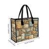 Vintage Stone Pattern Tote Bag