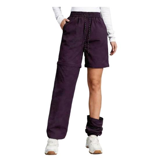 Zip Off Hiking Trousers Convertible Pants Women Shorts Waterproof To Drawstring Waist Pants