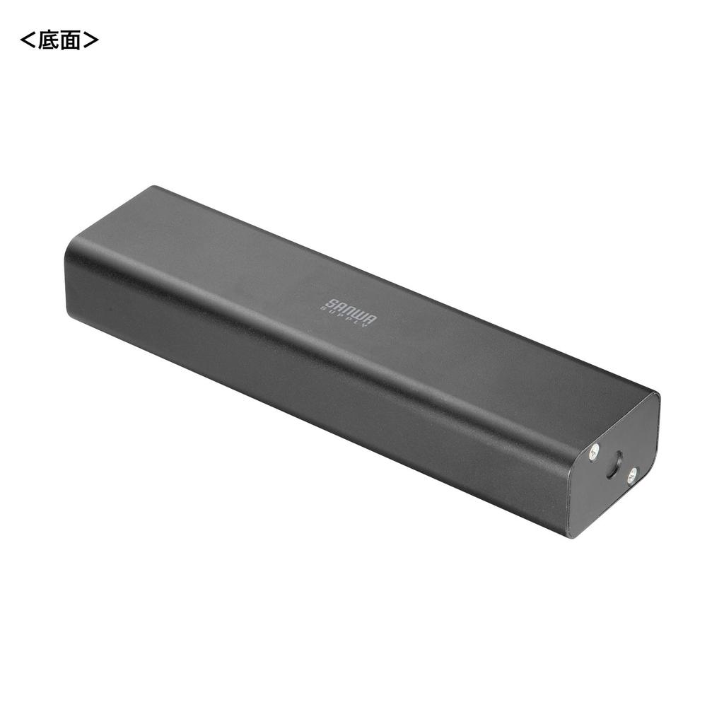 Sanwa Supply USB HDMI Docking Station for Wooden Tabletops EMR-LCOP1 +