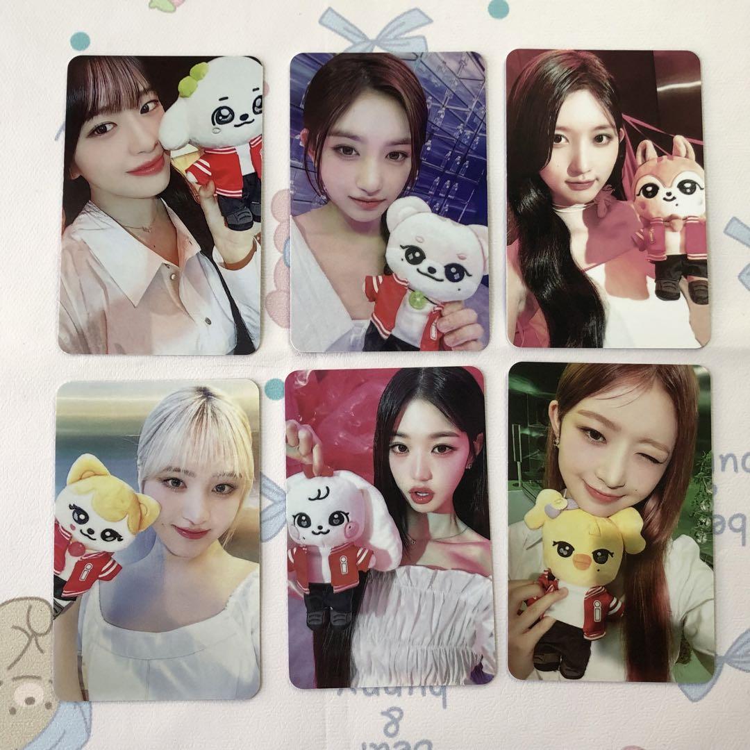 

[Б/У] IVE 2-й период 2-й день Эксклюзивный тур для FC Сеульский концерт Торговые карточки (6 Карт)