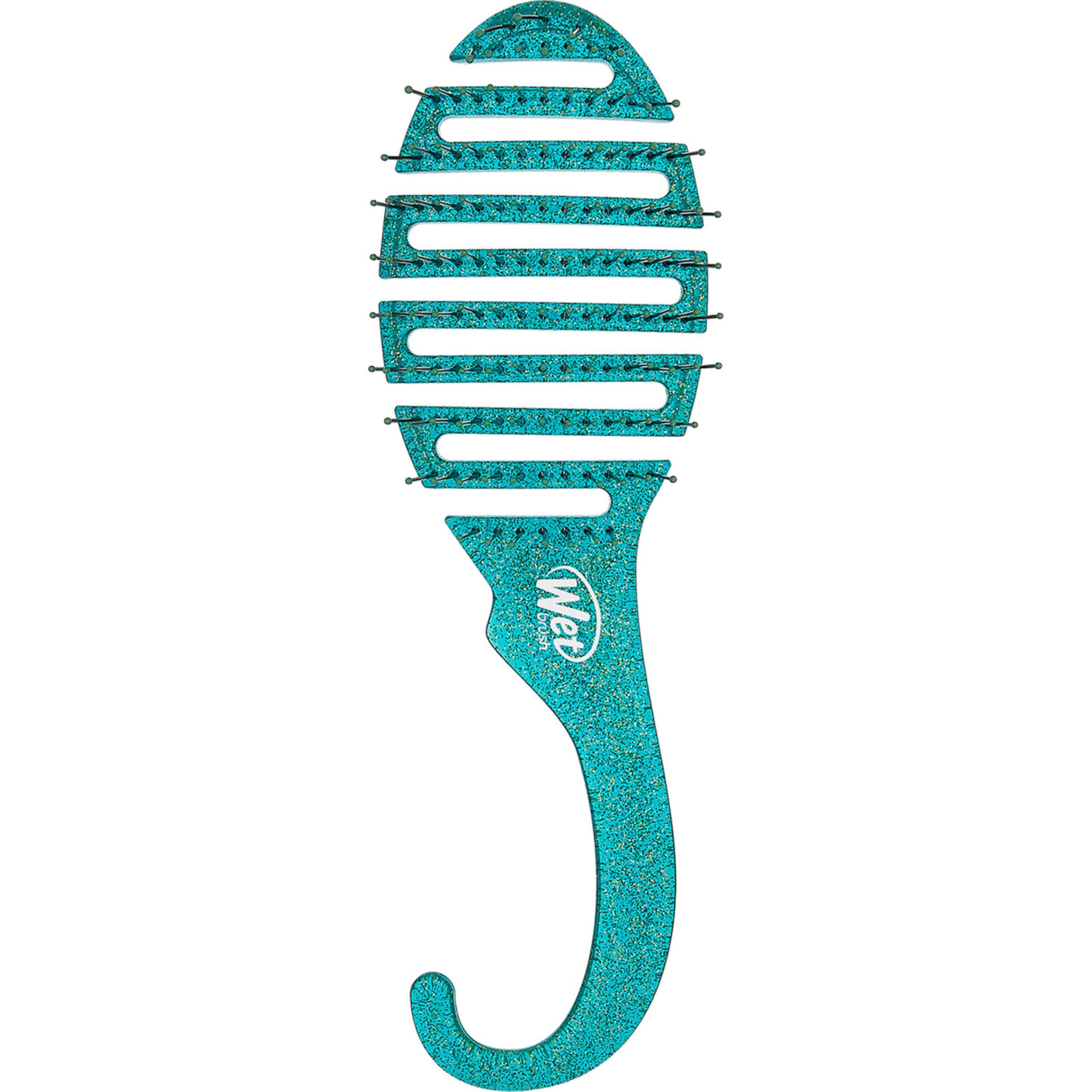 

Wet Brush Shower Detangler Glitter Teal