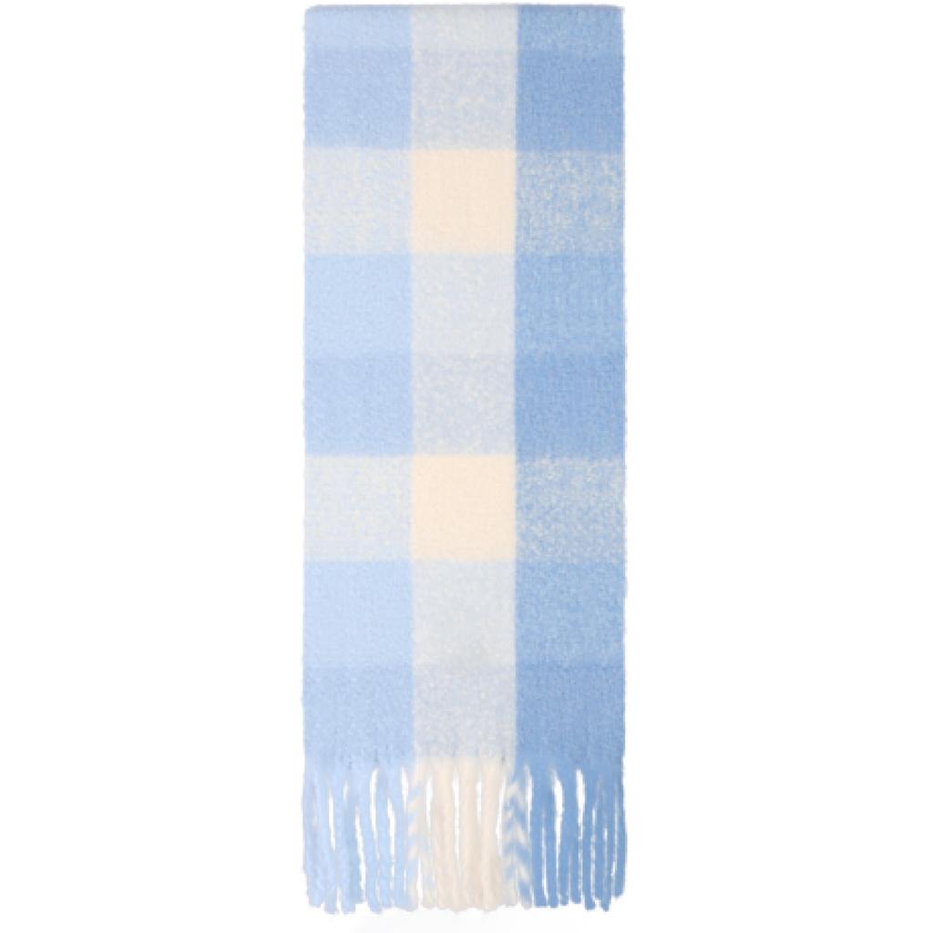 Wool scarf women's new autumn and winter solid color soft waxy mohair scarf scarf neck thickened warm shawl