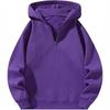 2024 American Casual Zip-Up Hoodie: Loose Sports Sweatshirt for Autumn/Winter Fashion, European & American Streetwear