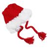 Christmas Role Play Costume Arm Sleeves Furry Hat Leg Sleeves Festive Party Prop