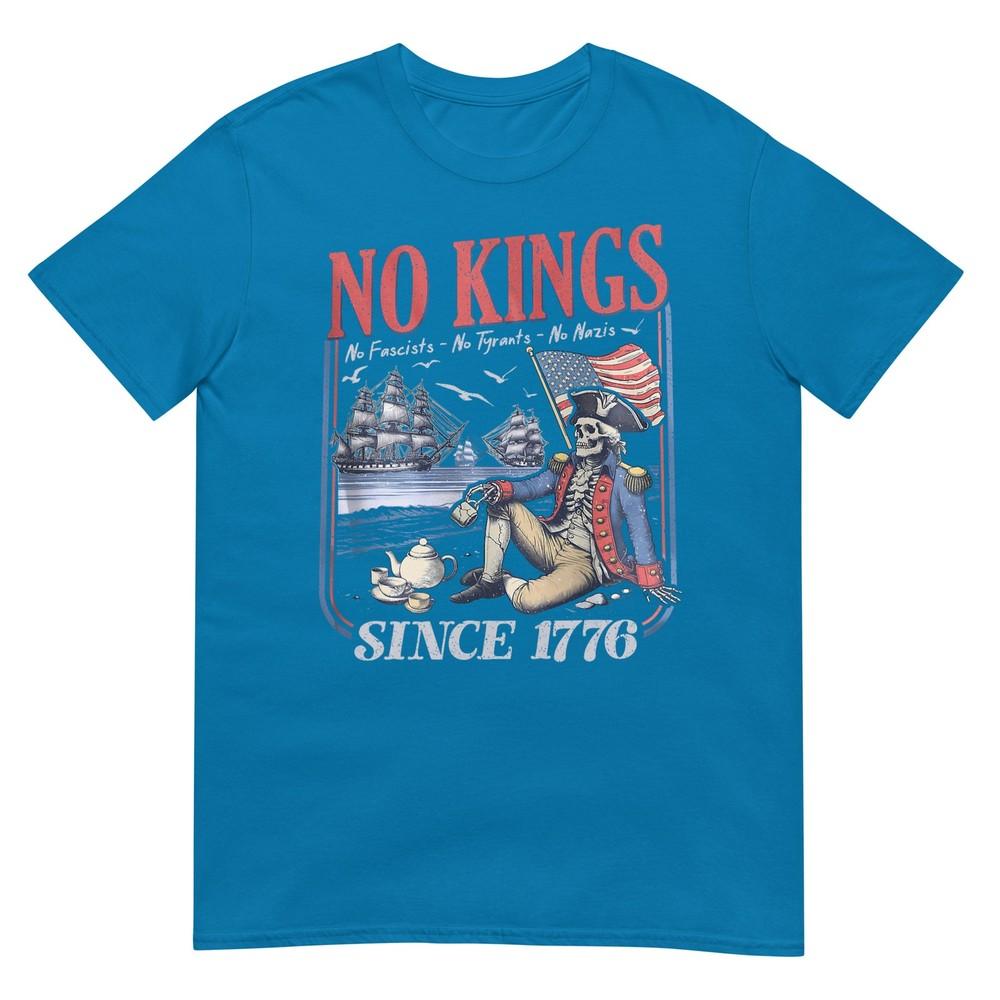 Retro No Kings No Fascists No Tyrants No Nazis Since 1776 TShirt