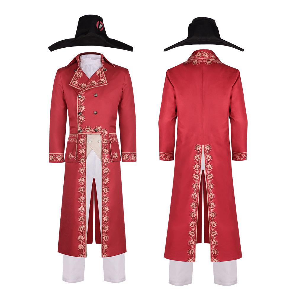 Napoleon Mittelalter Hofritter Cosplay Kostüm für Halloween
