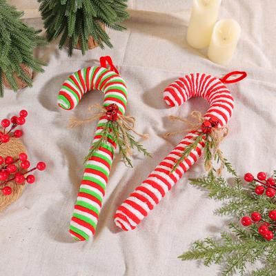 Christmas Tree Lollipop Decoration Hanging Candy Cane Ornaments Xmas Tree Pendant for Holiday