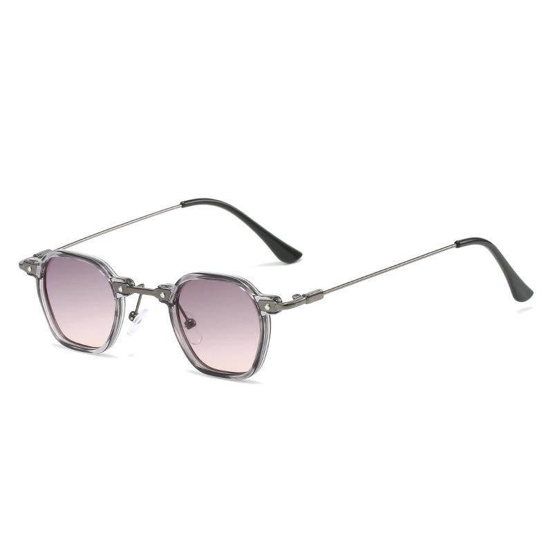 Hot Punk Small Frame Hip Hop Sunglasses - Stylish European & American Avant-garde Unisex Eyewear