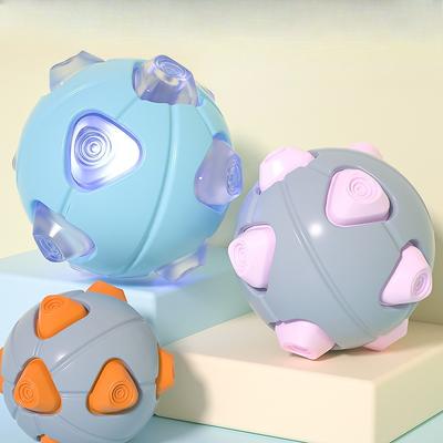 New Pet Toys, Interactive Sound-making and Boring Products, Triangular Spherical Dog Toys, Self-entertaining Teething Ball Toys