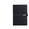 Exquisite Leather-Covered Notebook Set with Buckle - Customizable Student Diary