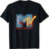 Mademark X MTV - Oficjalne Logo MTV w Stylu Hippie na Imprezę w Latach 70. i 80. Koszulka