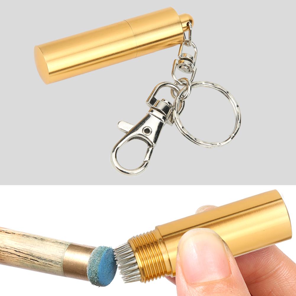 Snooker Pool Cue Tip Pricking Pin Grinding Repairing Tool Billiard Cue Accessoriesgolden