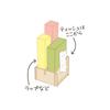 Rilakkuma Easy Assembly Box Tissue Rilakkuma Face RK1352 RK/F2 Rack,
