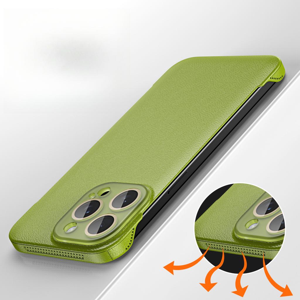 Suitable for The Bezel-less and Peel-textured IPhone Case of The IPhone 15, and The Ultra-thin Heat Dissipation of The IPhone 14promax