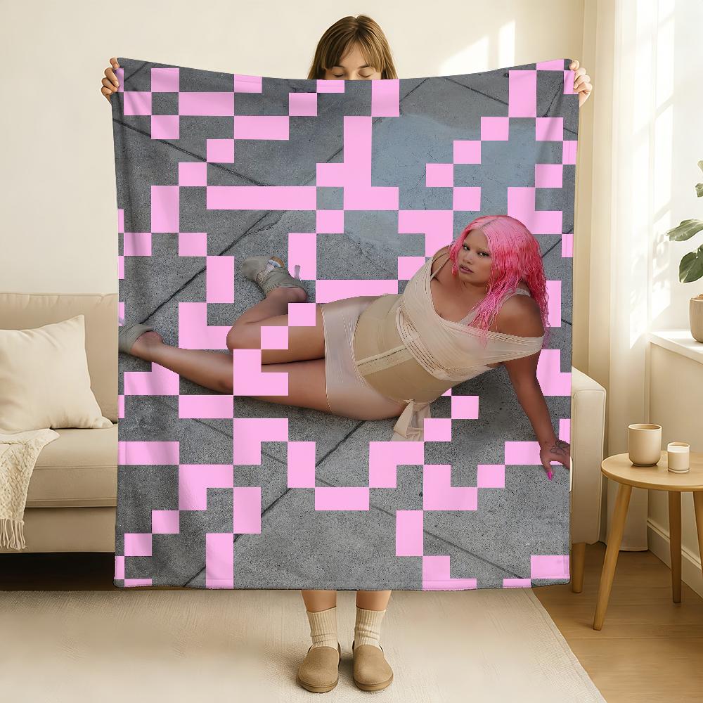 Singer Shygirl ALIAS is ME Blanket Soft and Skin Friendly For Couch Bed Napping Bedspread All Seasons Comforter