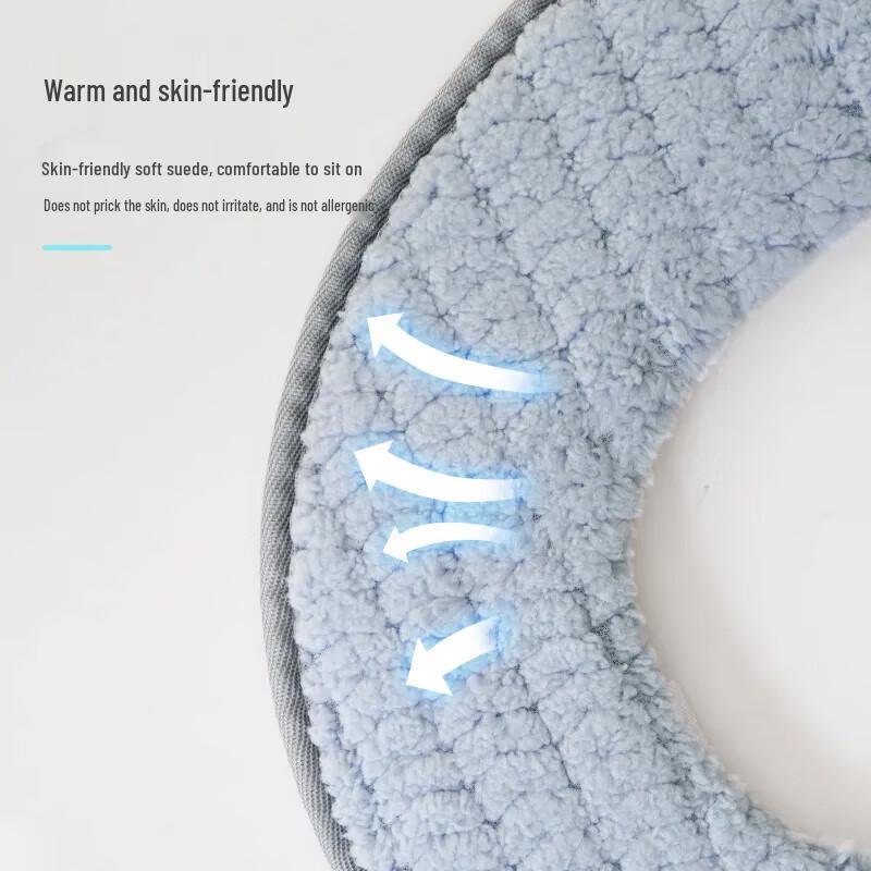 Chahua Soft Green Toilet Seat Cushion