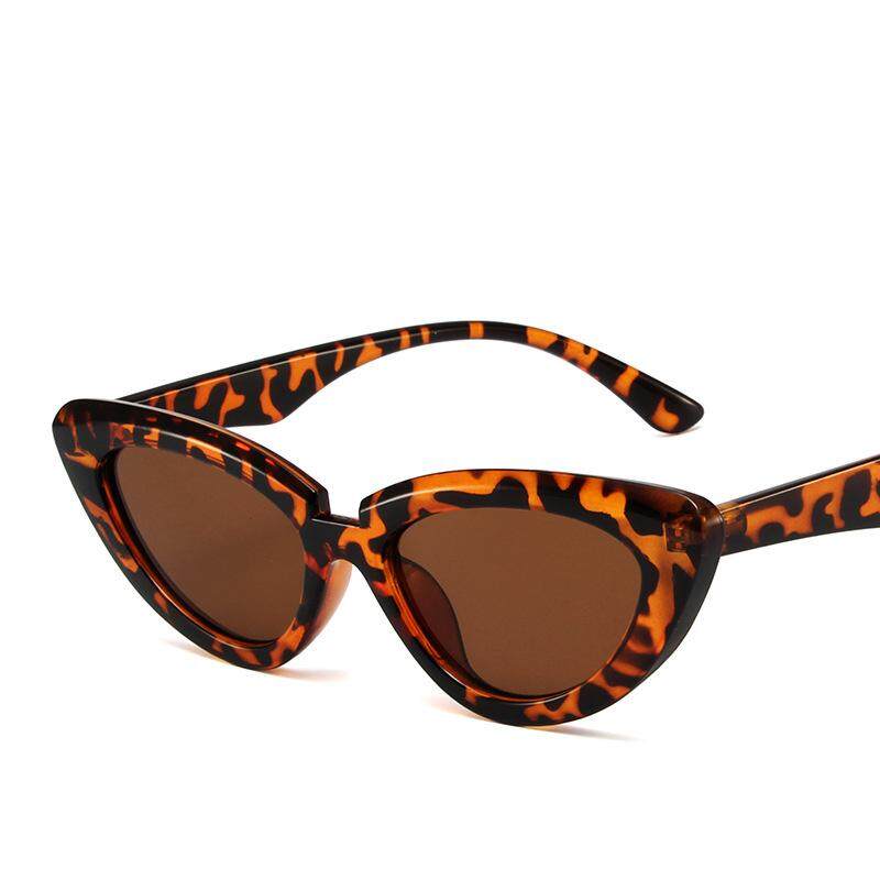Óculos de sol vintage estilo olho de gato, armação pequena, retrô, sem polarização, fashion, moderno, personalidade, streetwear
