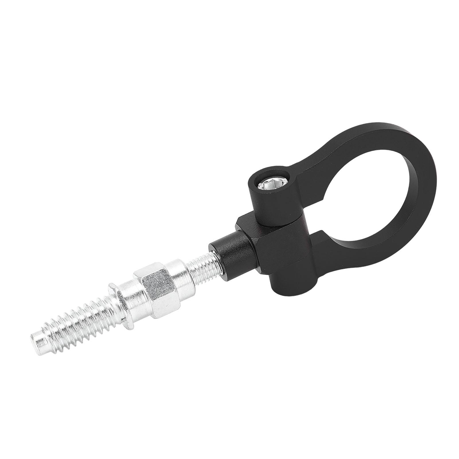 

Буксировочная проушина с кольцом, алюминиевый сплав, стильный вид, бамперная проушина, буксировочный крюк для 1 3 5 серии X5 X6 чёрный