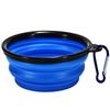 Small Sized Pet Foldable Silicone Dog Bowls Dog Feeding Utensils Outdoor Portable Foldable Dog Dishes In Stock Ideal for Dog