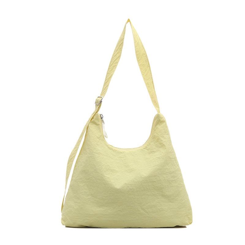 High school students class canvas bag women's new armpit bag women's versatile shoulder handbag women