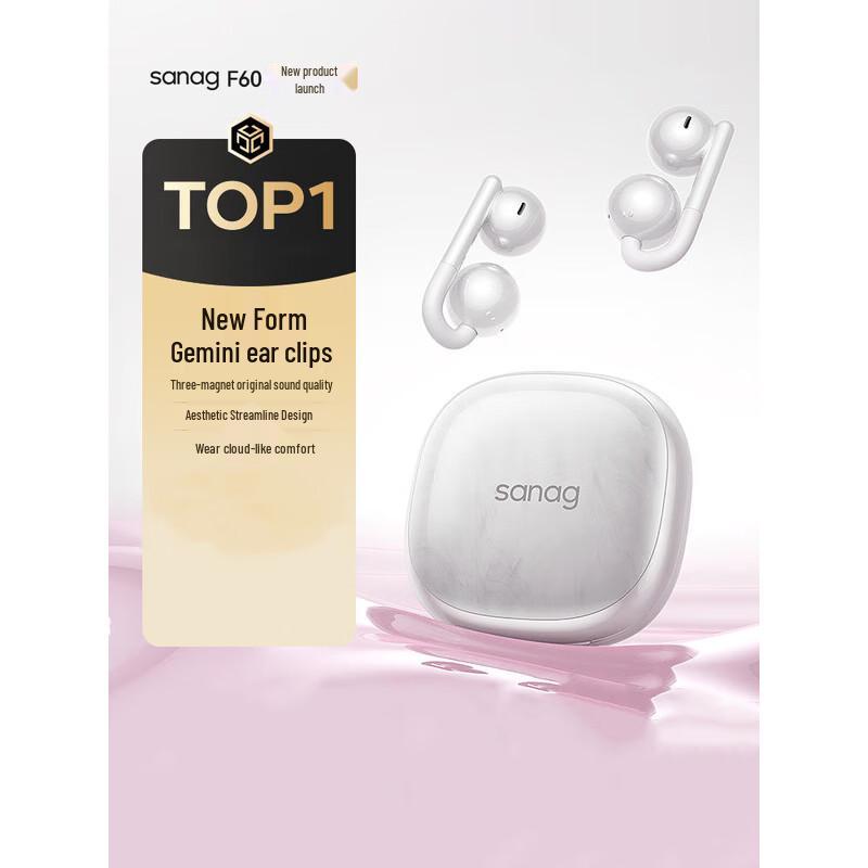 

Saina F60 Open-Ear Clip Bluetooth Headphones