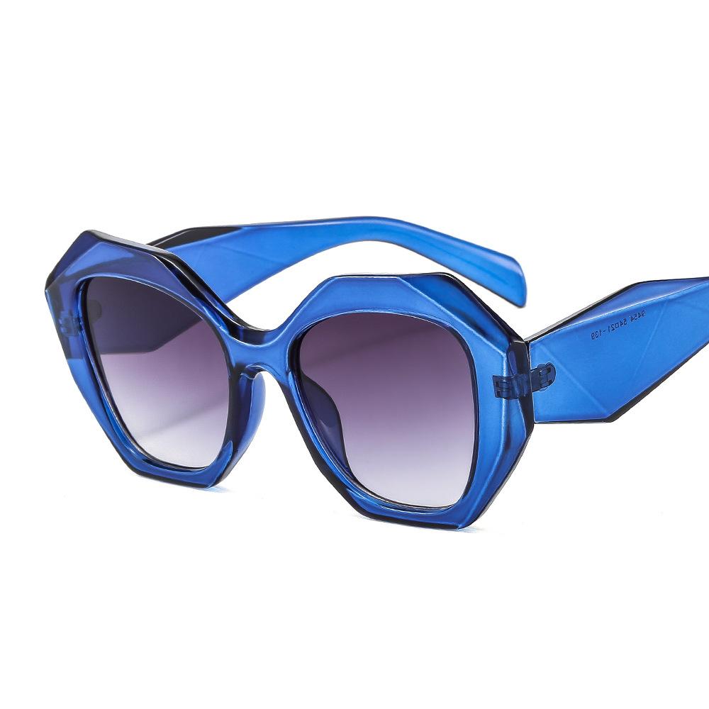 Lrregular Square Sunglasses Women Retro Vintage For Men Sun Glasses Eyewear Female Big Shades  Uv400