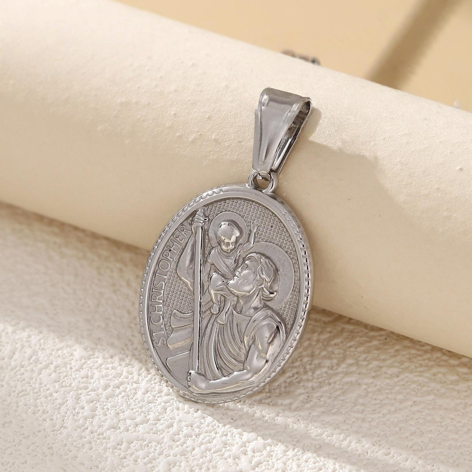 2025 Men s Stainless Steel Pendant - Creative, Trendy, Versatile Design Stainless Steel