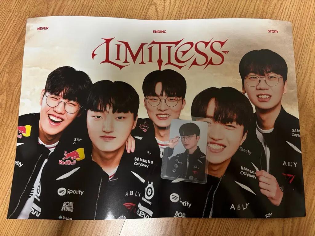 T1 Zone Faker Photocard