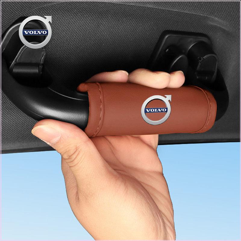 Car Leather Roof Handle Anti-Scratch Protector Mat Accessories for Volvo V40 V50 V60 V90 XC60 XC70 XC90 S40 S60 S70 S80 S90 Car Goods