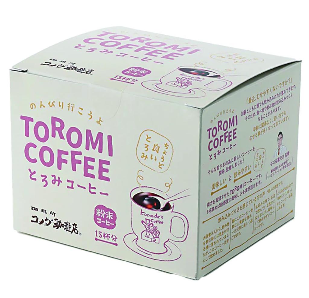 Ishimitsu Shoji Komeda's Coffee Thickened Coffee, 6.3g X 15 Sticks