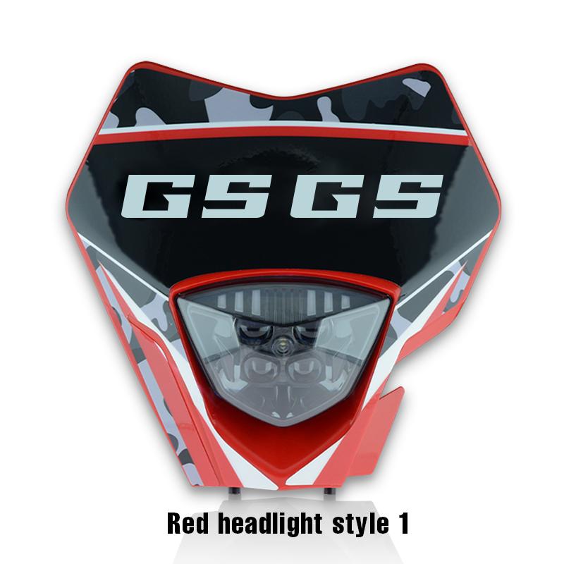 MCHMFG Motorcycle Crystal LED Headlight Headlamp For GASGAS - EC    Enduro Motorcycle