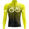 Unisex Long Sleeve Cycling Jersey Set Mountain Road Bikes Quick-Dry Performance Apparel