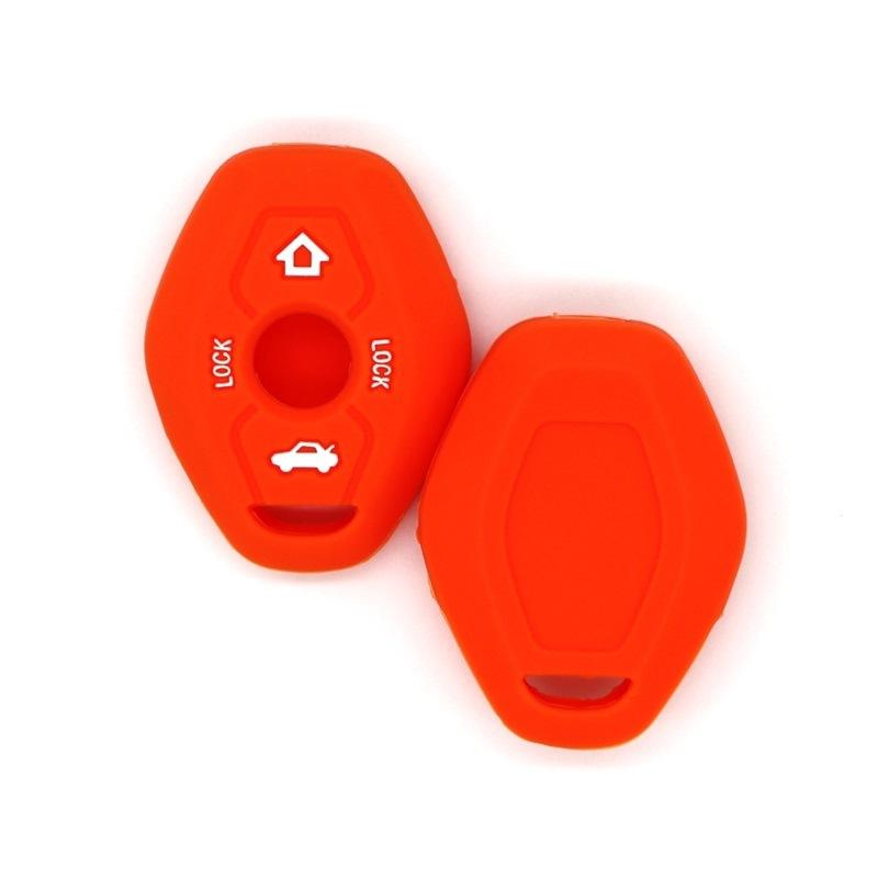 Suitable for BMW Straight 2-button BMW Motorcycle Silicone Key Protection Bag Case Multi-color Ready Stock