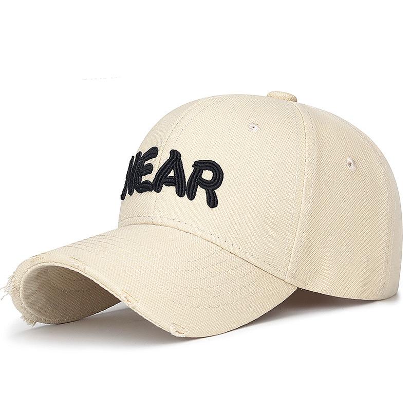 Spring Summer Holes Baseball Cap Men Women Embroidered Letters Sunscreen Outdoor Sports Cap Snapback Hat Sun Visor Hats Fishing Hat Peak Cap