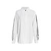 2025 Spring Korean Puff Sleeve Pleated Single-Breasted Loose Commuter Women's Shirt