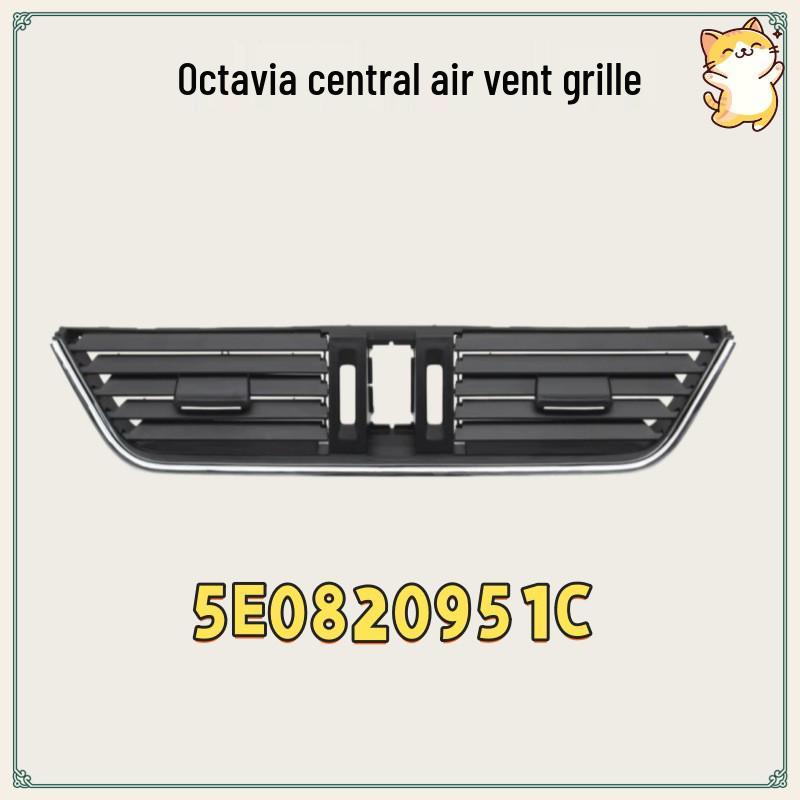 Skoda Octavia Centrālās gaisa kondicionēšanas ventilācijas