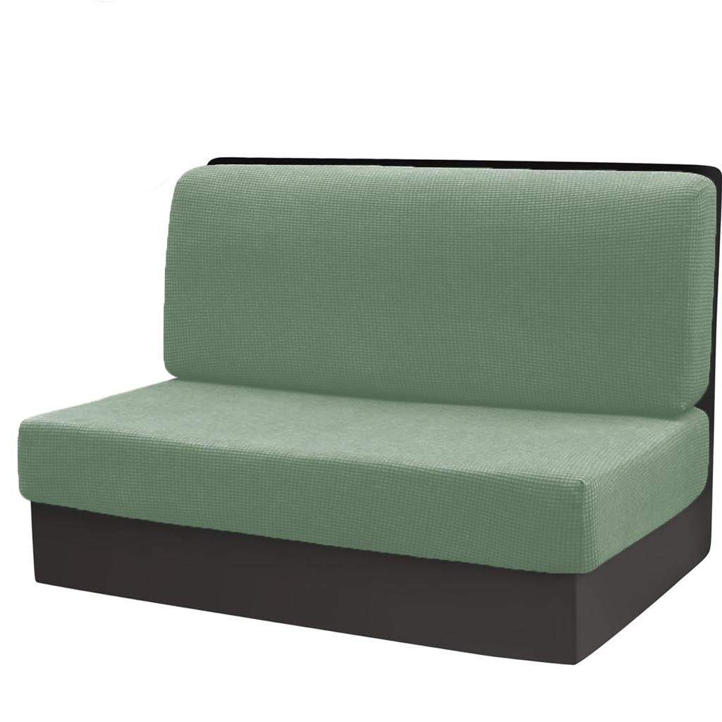 Housse de coussin pour dinette de camping-car, housse de siège de cabine de camping-car, housse de canapé pour banc de voiture de camping-car, 1 housse de dossier et 1 housse de banc