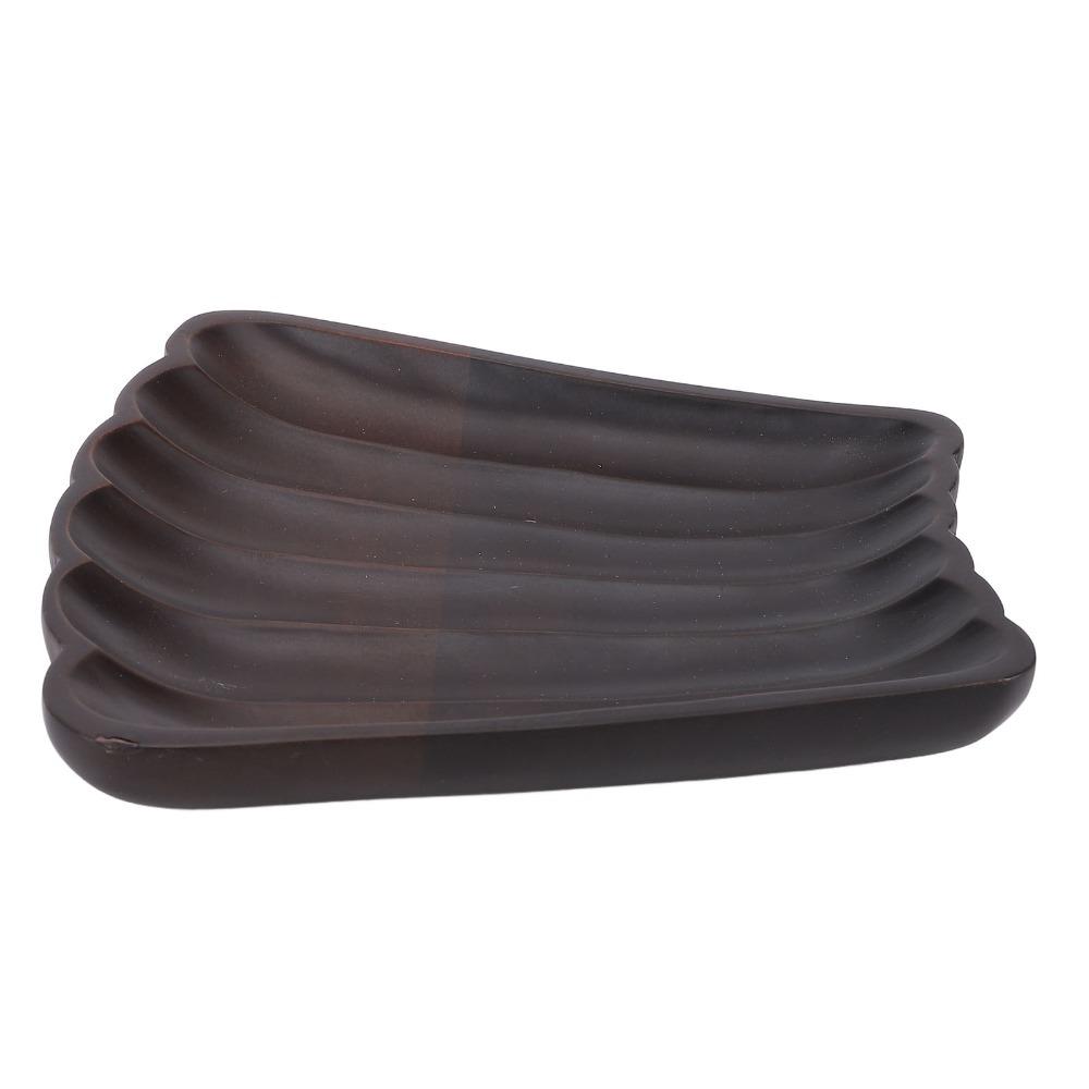 Irregular Outline Display Plate Wood Texture Storage Tray Food Platter  Afternoon Tea