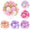 35 Stück 12 Zoll Metallballons matte Latexballons Gold Konfetti Ballons Geburtstag Hochzeit Party Dekoration