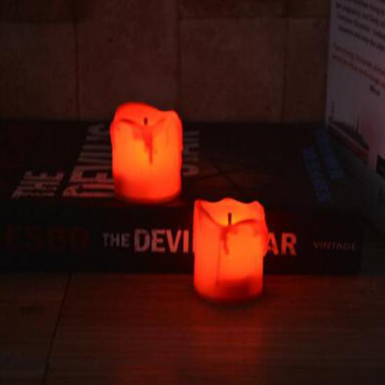 5Pcs Simulation LED Flameless Electronic Candle Table Light Party Decoration