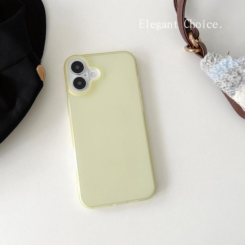 Ultra-thin Frosted Phantom Case for iPhone 17 Pro Max - Anti-fingerprint & Anti-sweat