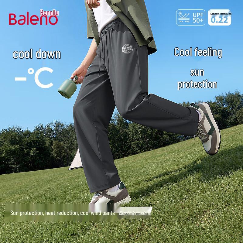 

Baleno Men s Summer Ice-Cool Sun Protection Straight-Leg Casual Pants 2XL