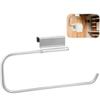 Wall Mounted Roll Paper Storage Rack Stainless Steel Kitchen Paper Holder Tissue Hanger  Camper