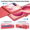 Samsung Galaxy Z Flip 8 Protective Case with Hinge Cover Raised Camera and Screen Edges-pink